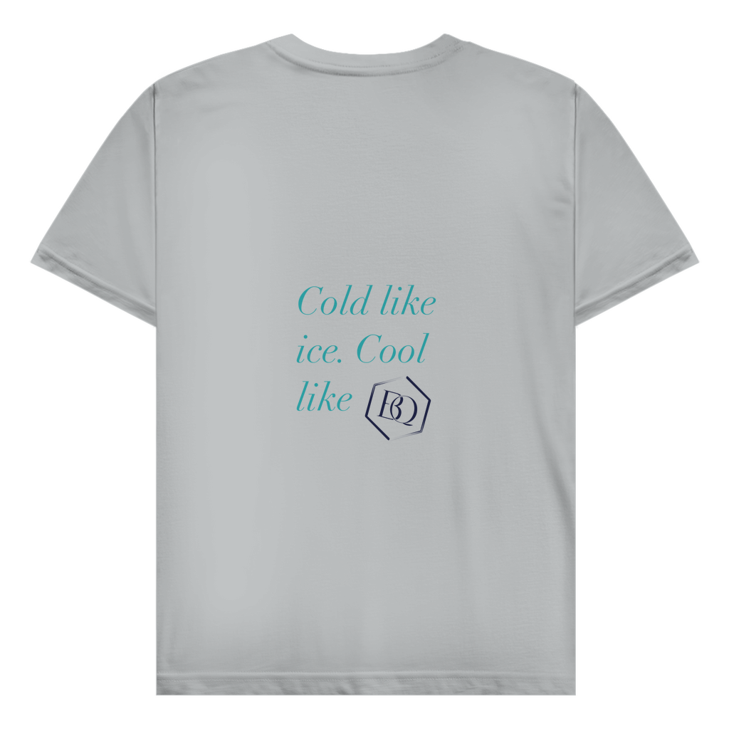 BQool Herren T-Shirt – Cold like Ice Cool like BQ