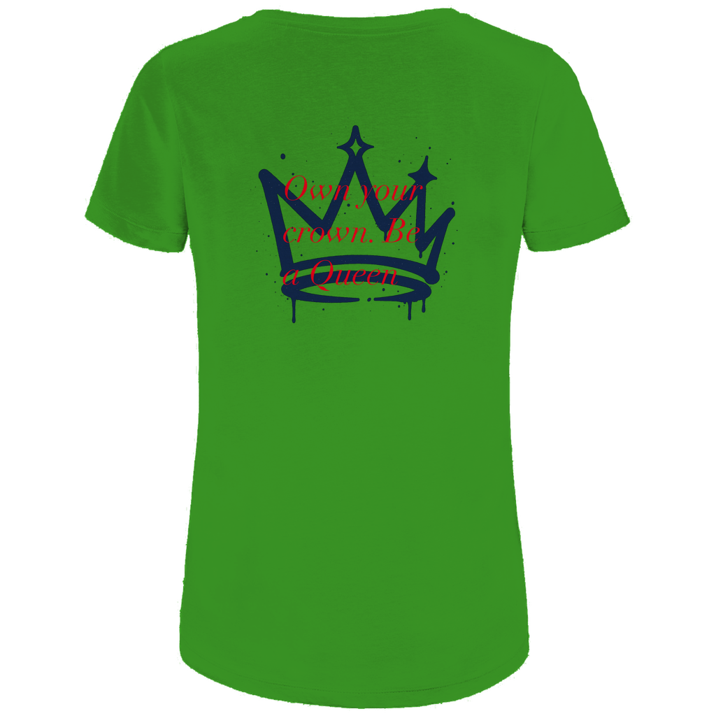 BQeen Damen Premium Bio T-Shirt – Femininer Medium Fit