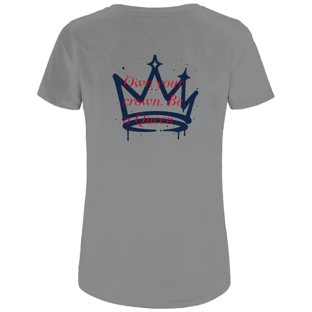 BQeen Damen Premium Bio T-Shirt – Femininer Medium Fit