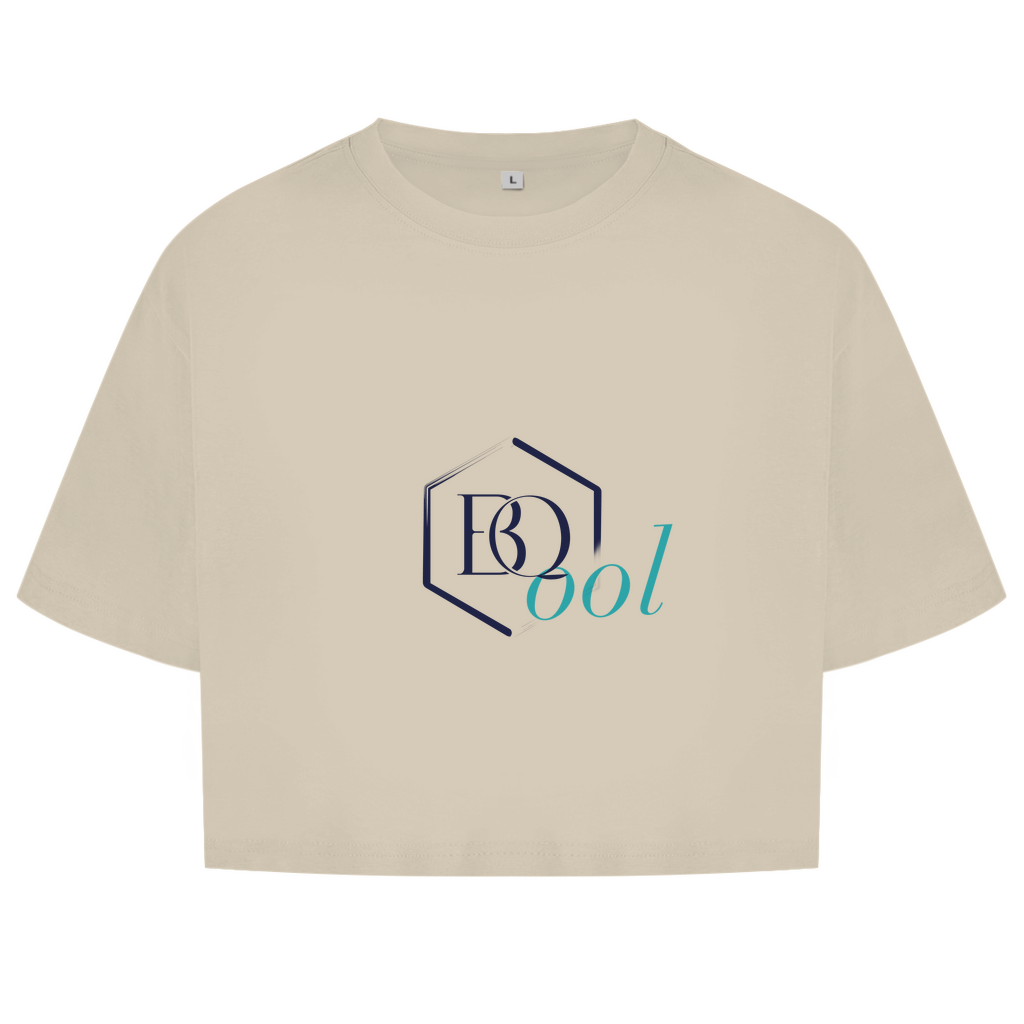 Damen Oversize Crop Top BQool