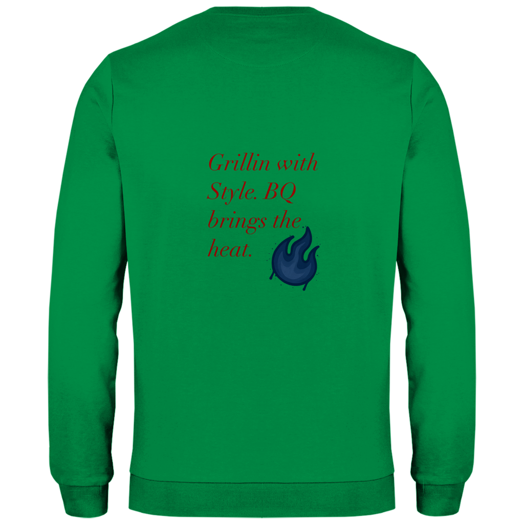 BQ BBQ Sweatshirt – Stylish Grill Crewneck