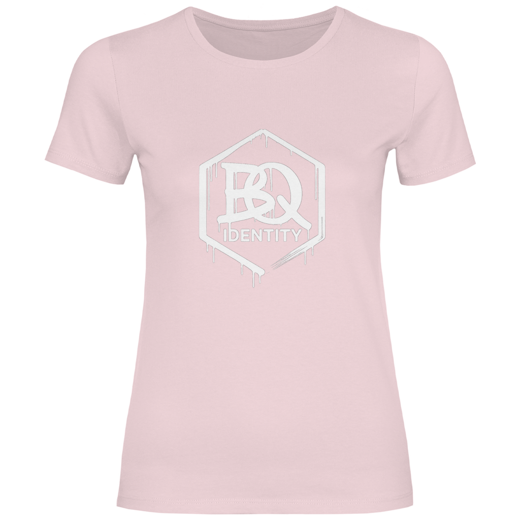 Damen T-Shirt BQ Identity weiß