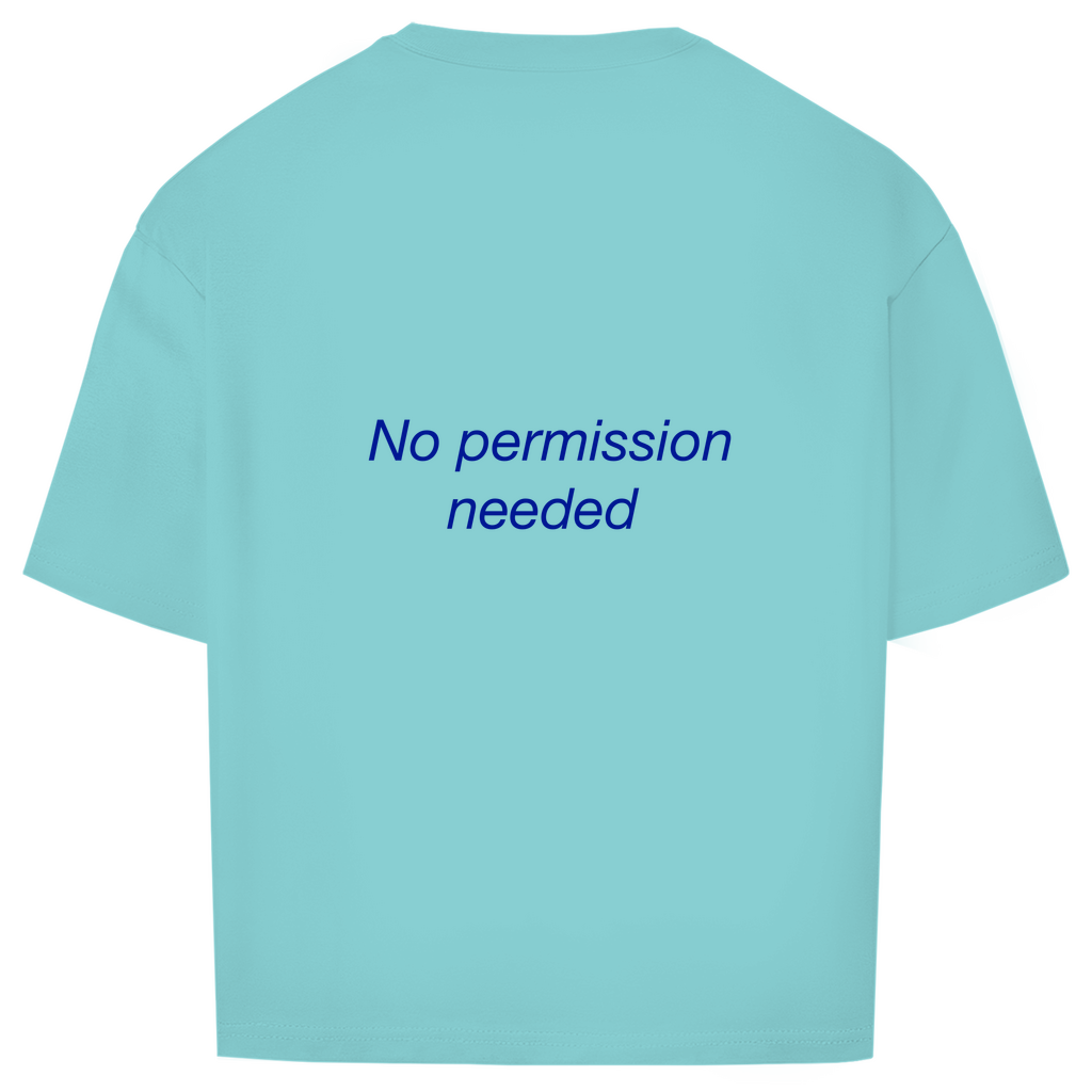 BQause I Can Oversize T-Shirt – Statement Streetwear | Front- & Backprint | Urban Premium Fit