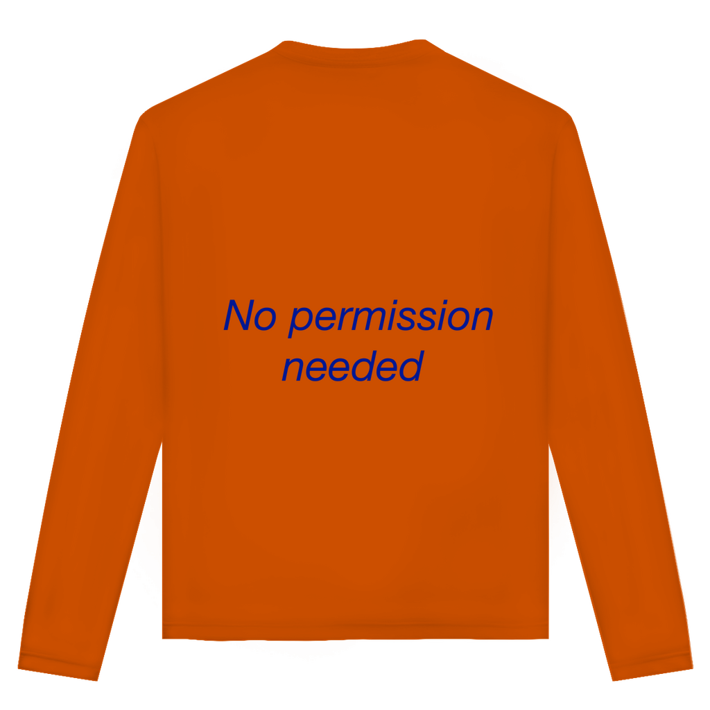 BQause I Can Unisex Longsleeve – Statement Langarmshirt | 100% Premium-Baumwolle & Front/Back Print