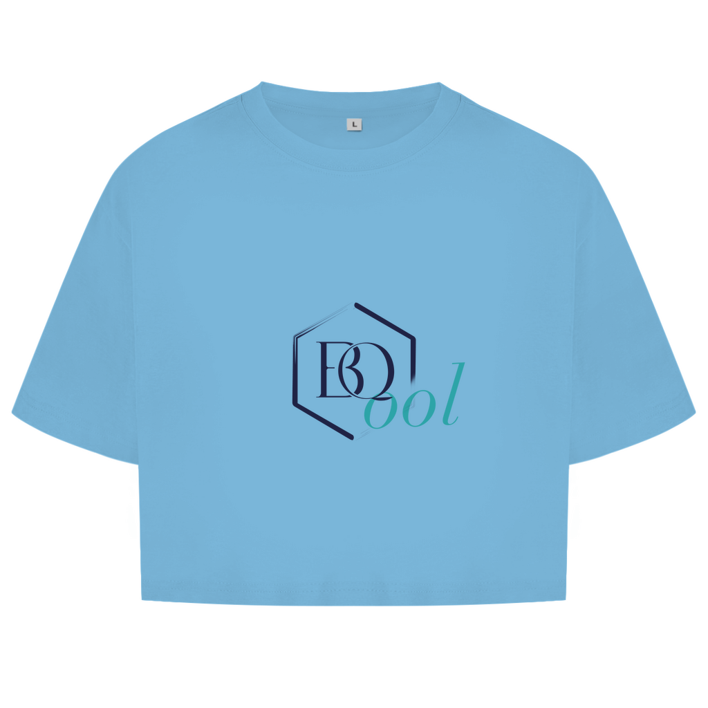 Damen Oversize Crop Top BQool