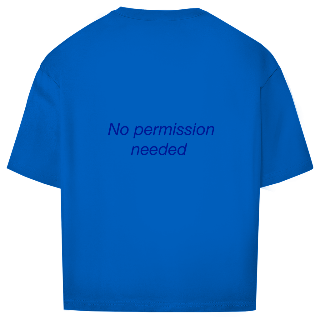 BQause I Can Oversize T-Shirt – Statement Streetwear | Front- & Backprint | Urban Premium Fit