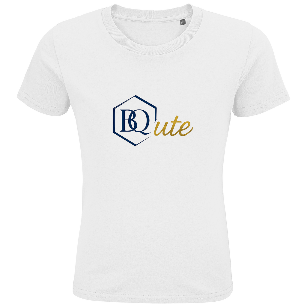 BQute(Gold) Kids Premium Bio T-Shirt – Süß, stylisch & hautfreundlich | 100 % Bio-Baumwolle