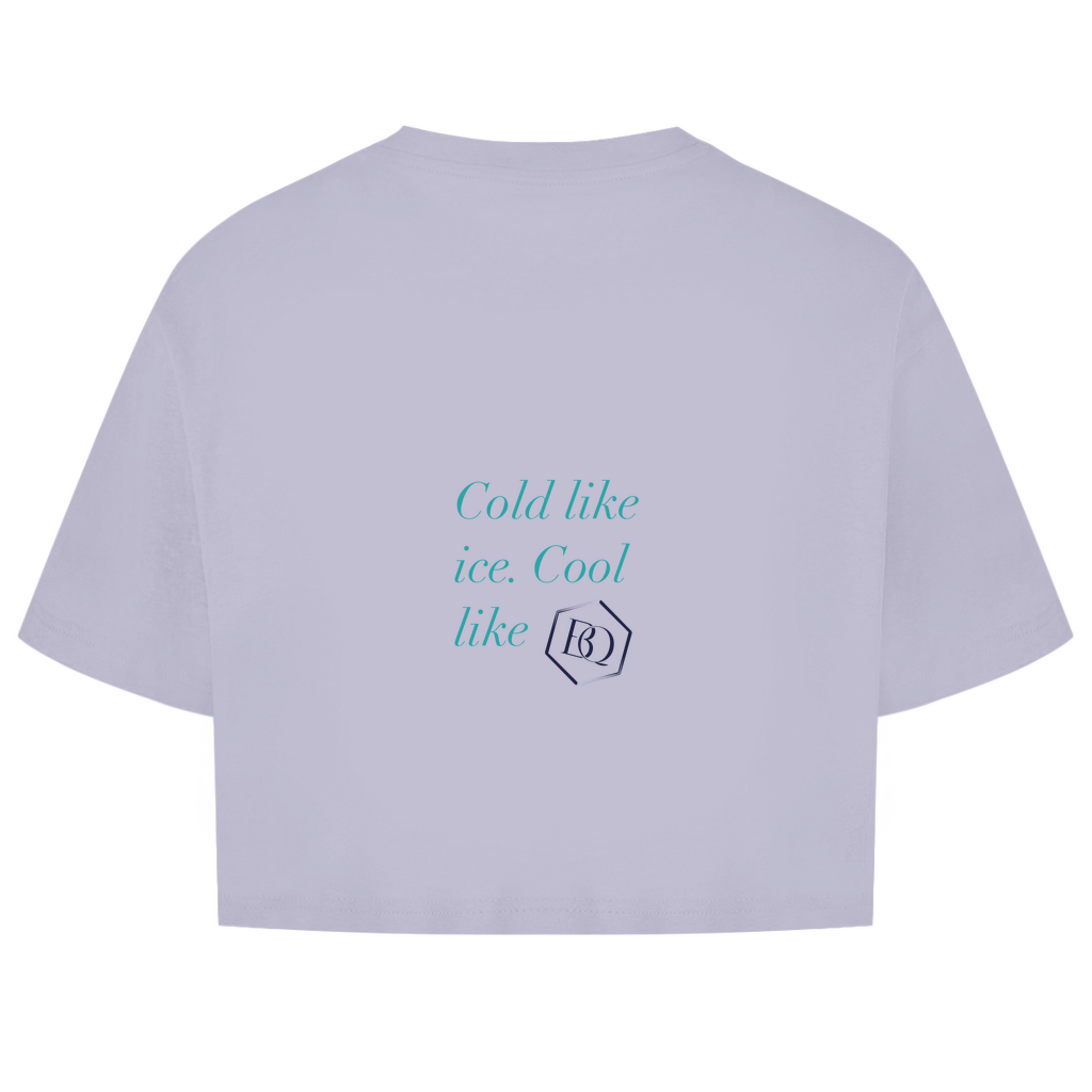 Damen Oversize Crop Top BQool