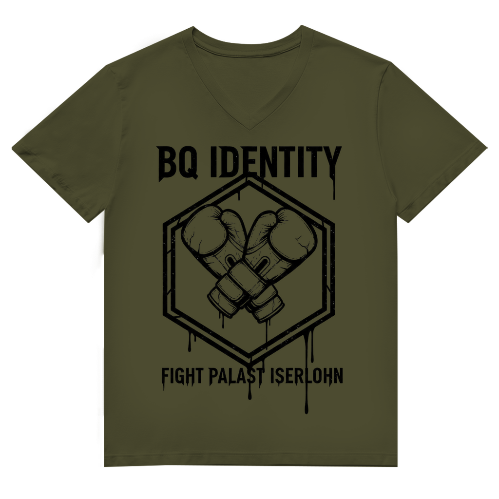 Herren Premium Bio V-Neck T-Shirt Fightpalast