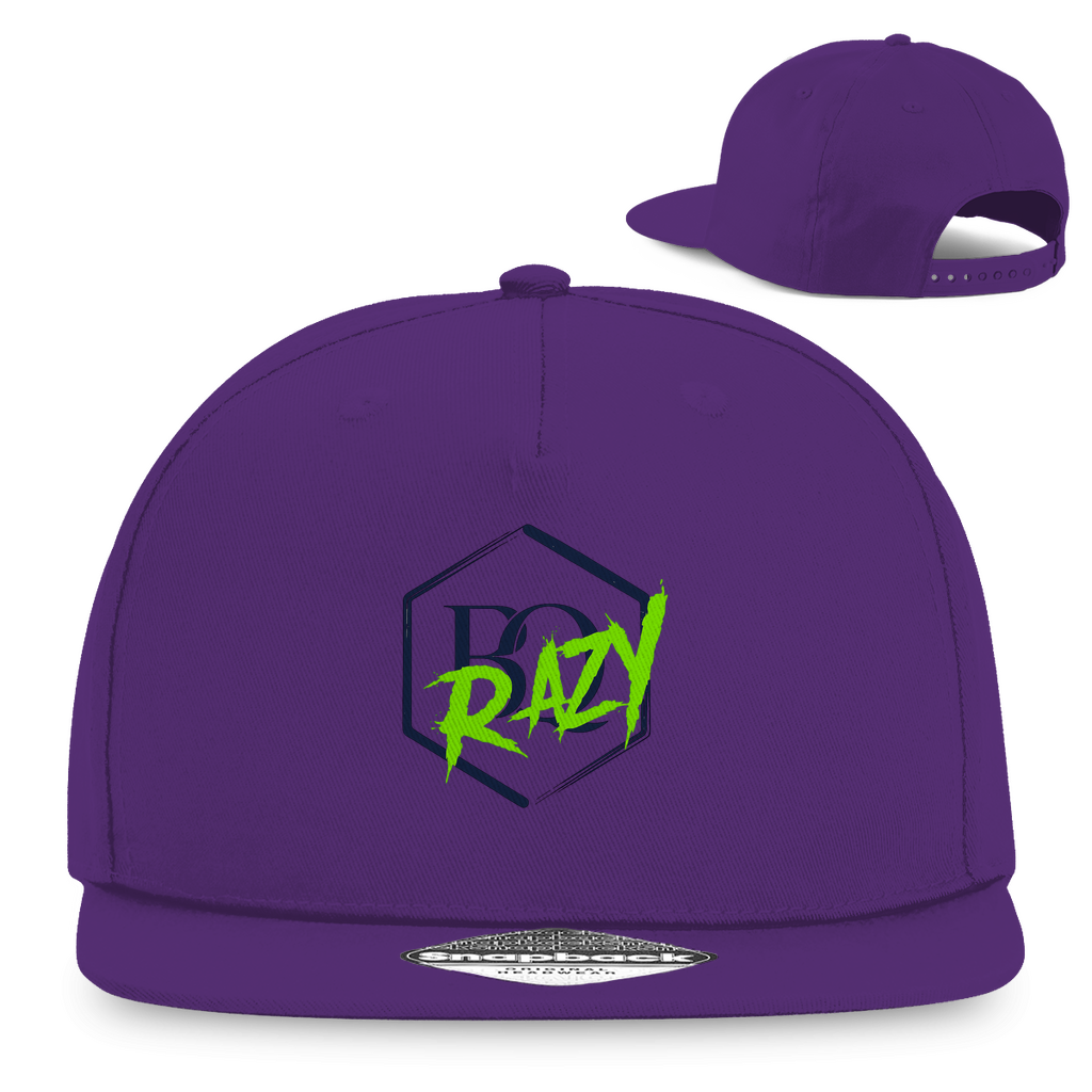 Snapback Rapper Cap BQrazy grün