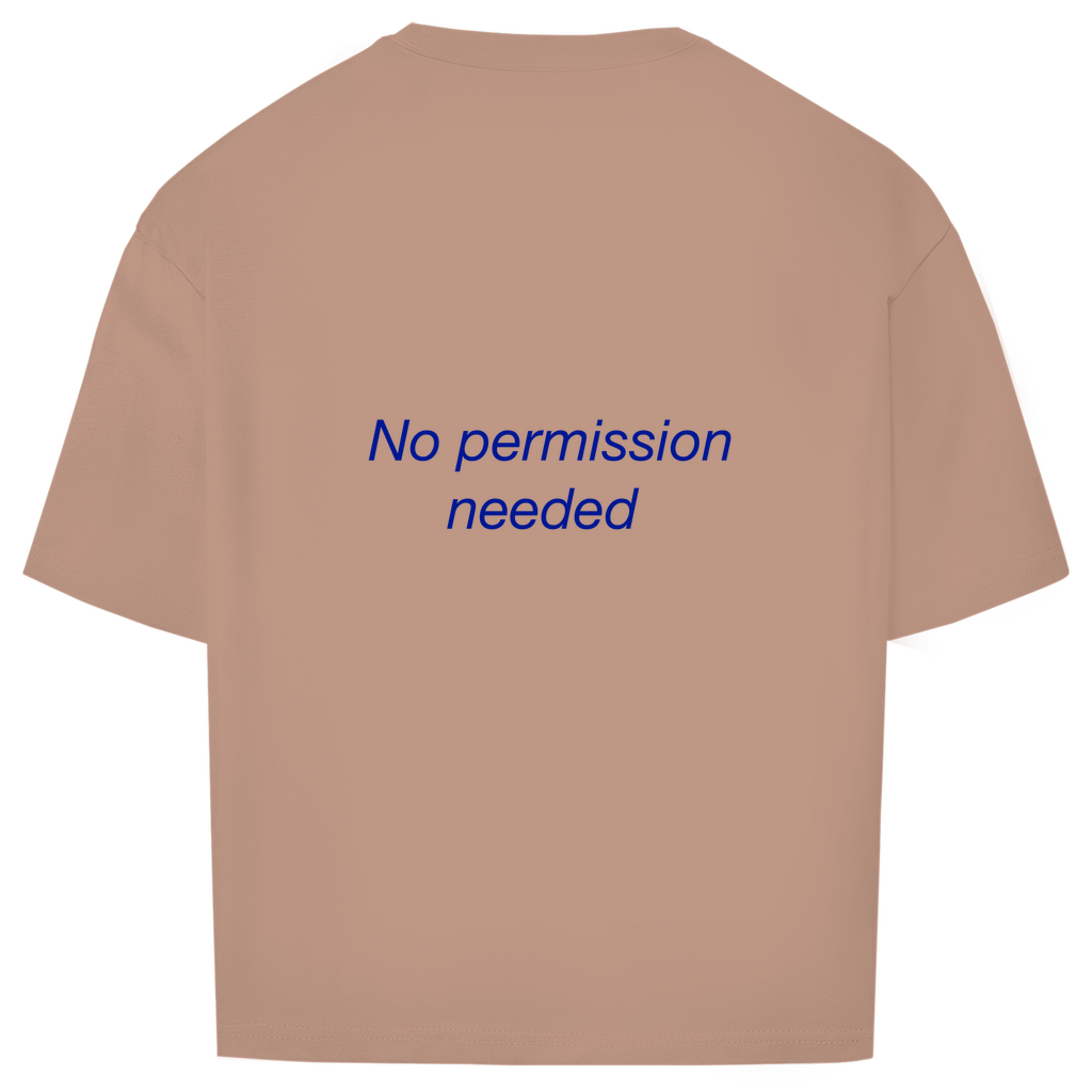 BQause I Can Oversize T-Shirt – Statement Streetwear | Front- & Backprint | Urban Premium Fit