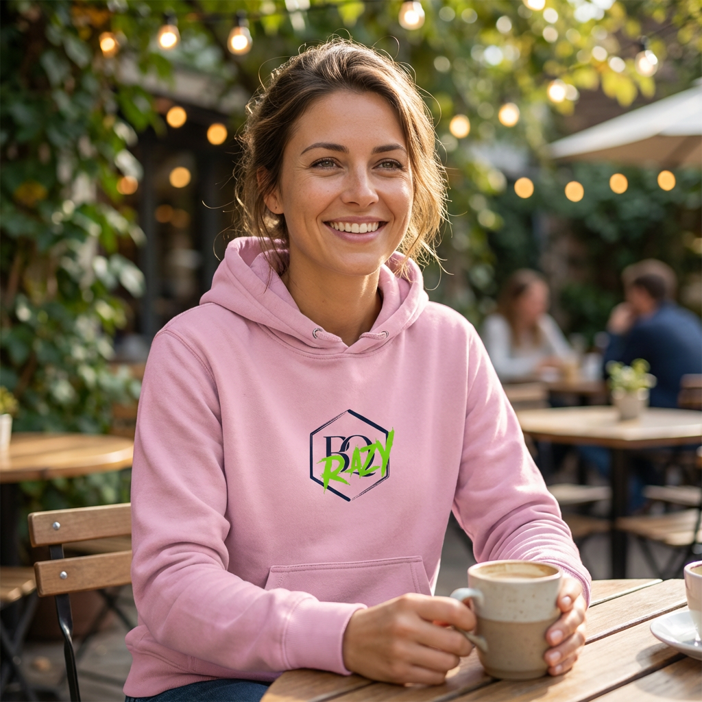 Damen Hoodie BQrazy grün