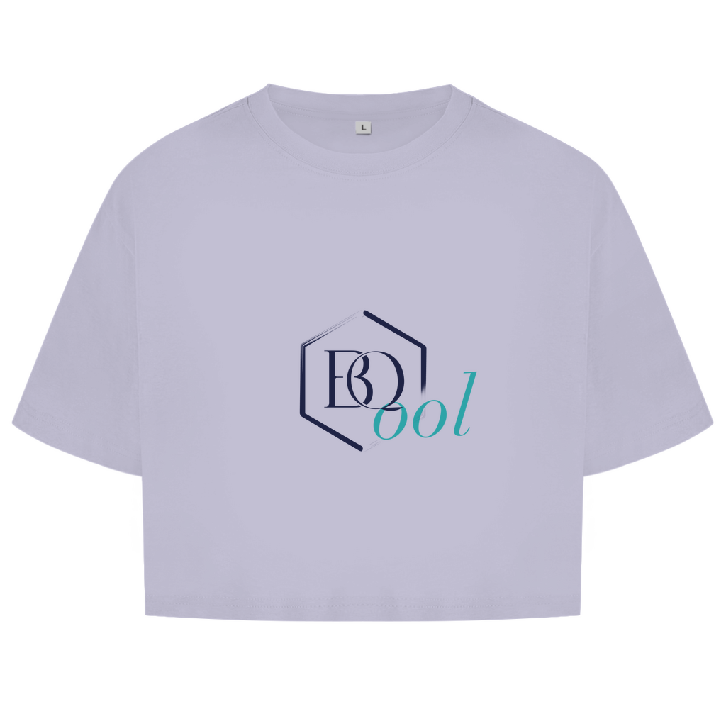 Damen Oversize Crop Top BQool