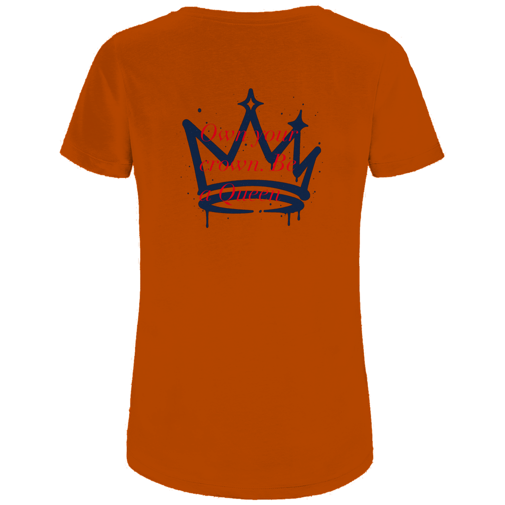 BQeen Damen Premium Bio T-Shirt – Femininer Medium Fit