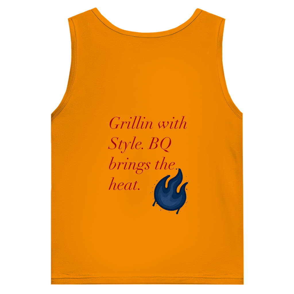 BQ BBQ Tank Top – Grill Style Muscle Shirt