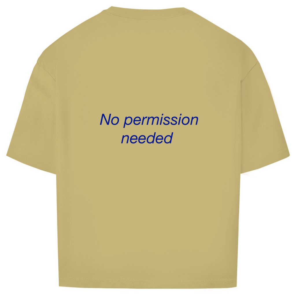 BQause I Can Oversize T-Shirt – Statement Streetwear | Front- & Backprint | Urban Premium Fit