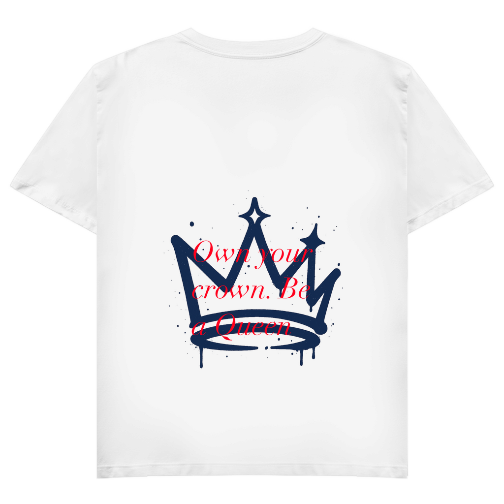 BQeen Damen V-Neck T-Shirt – Femininer Premium Fit