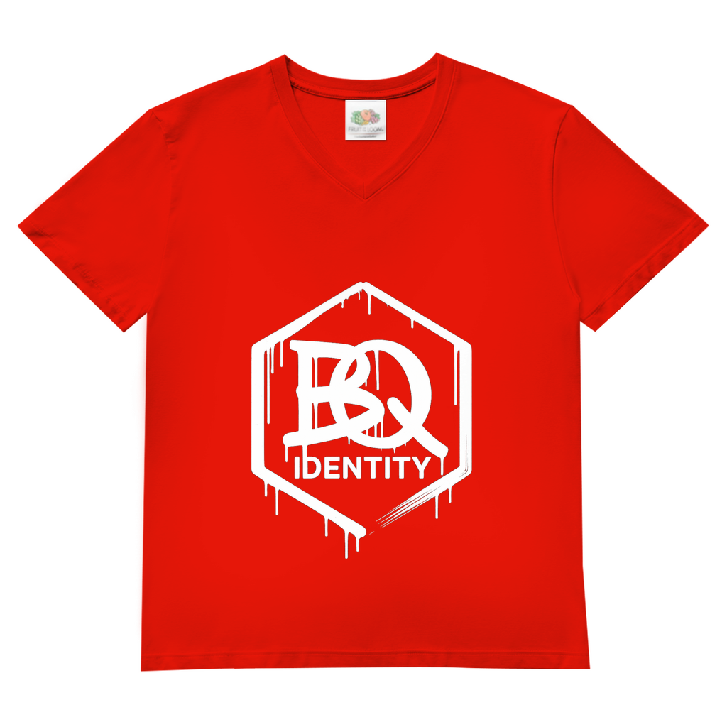 BQ Identity V-Neck Herren T-Shirt| Perfekter Fit & Urban Street Style