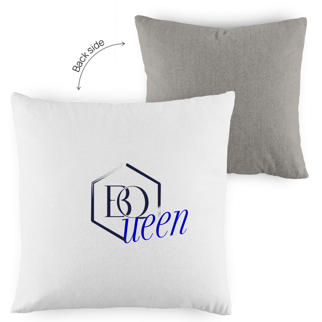 BQeen Premium Deko-Kissen – Luxus Kissenbezug im Vintage-Pastell Look