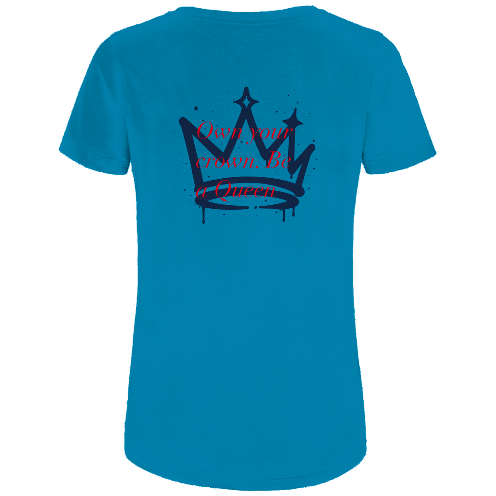 BQeen Damen Premium Bio T-Shirt – Femininer Medium Fit