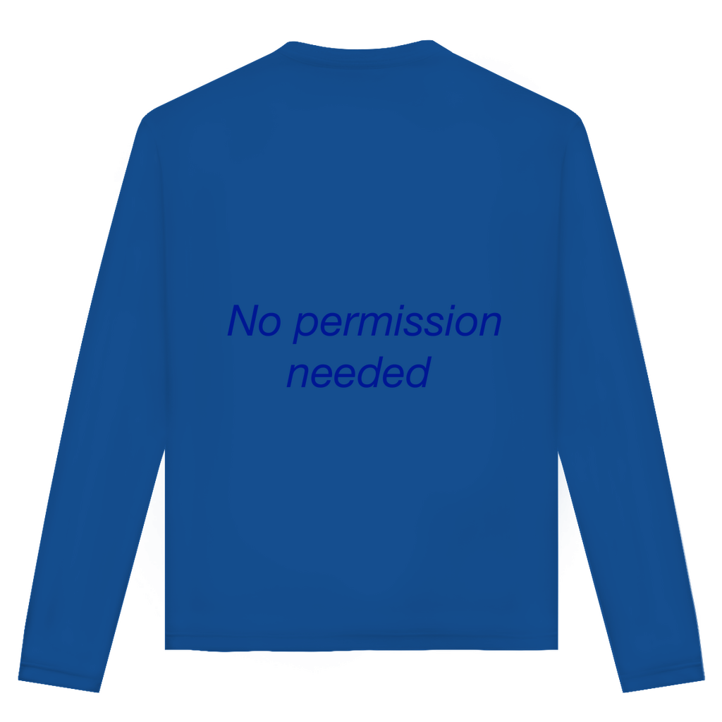 BQause I Can Unisex Longsleeve – Statement Langarmshirt | 100% Premium-Baumwolle & Front/Back Print