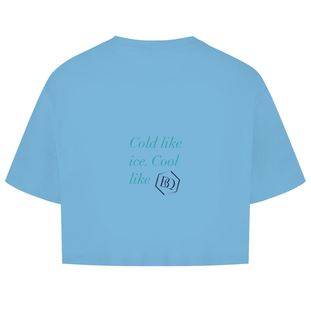 Damen Oversize Crop Top BQool