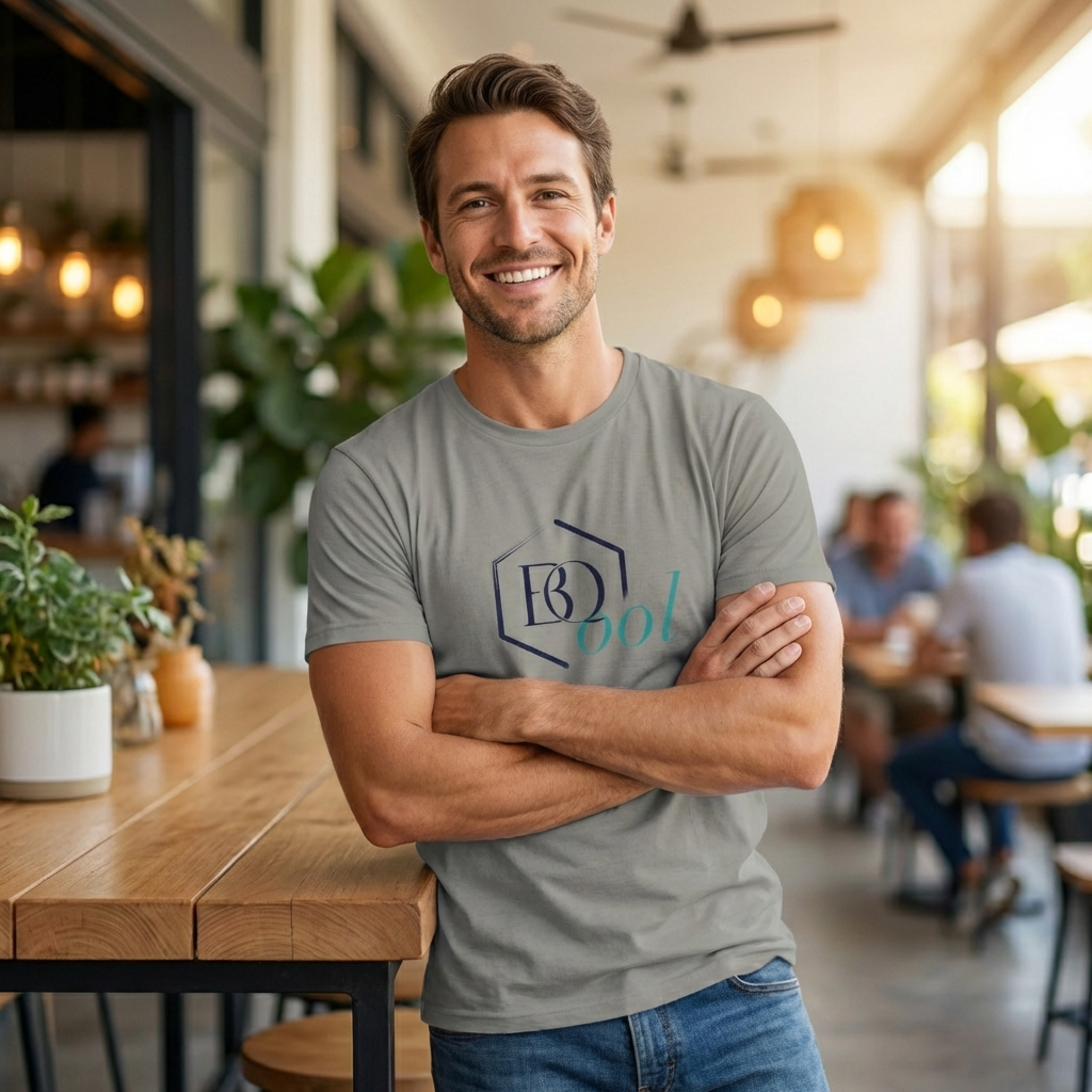BQool Bio Herren T-Shirt – Premium Bio