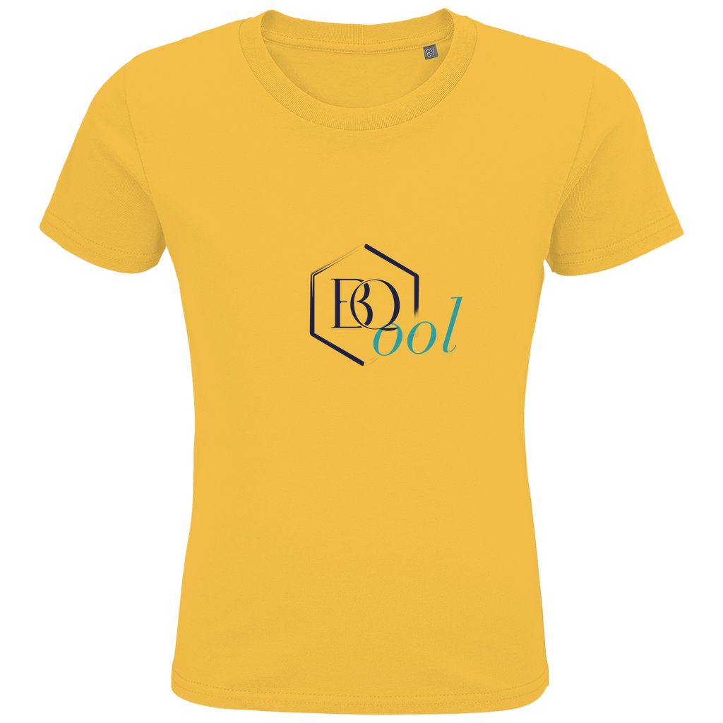BQool Kids Premium Bio T-Shirt – Weiches Kinder-Shirt aus 100 % Bio-Baumwolle | Cool, bequem & hautfreundlich