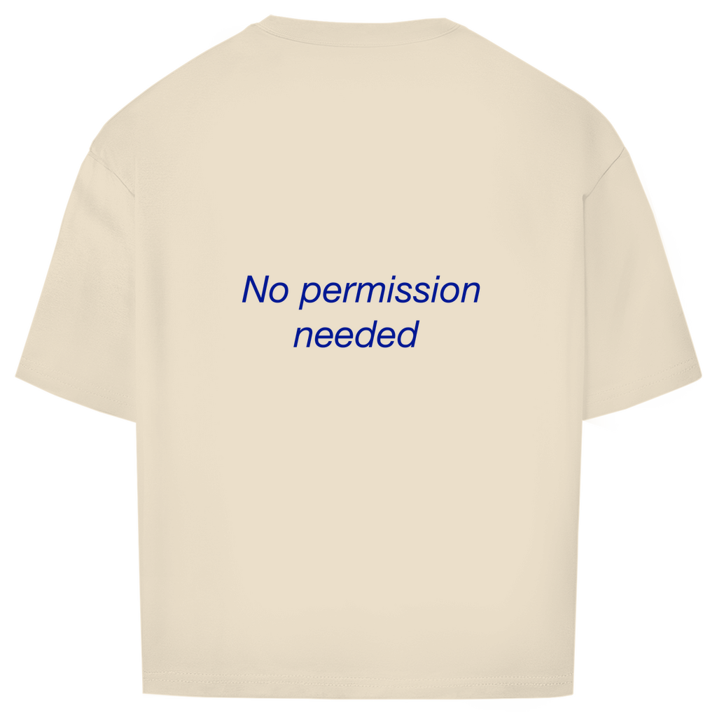 BQause I Can Oversize T-Shirt – Statement Streetwear | Front- & Backprint | Urban Premium Fit