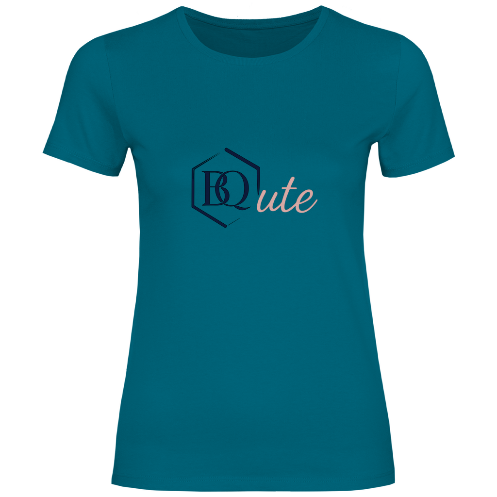 Damen T-Shirt BQute rose