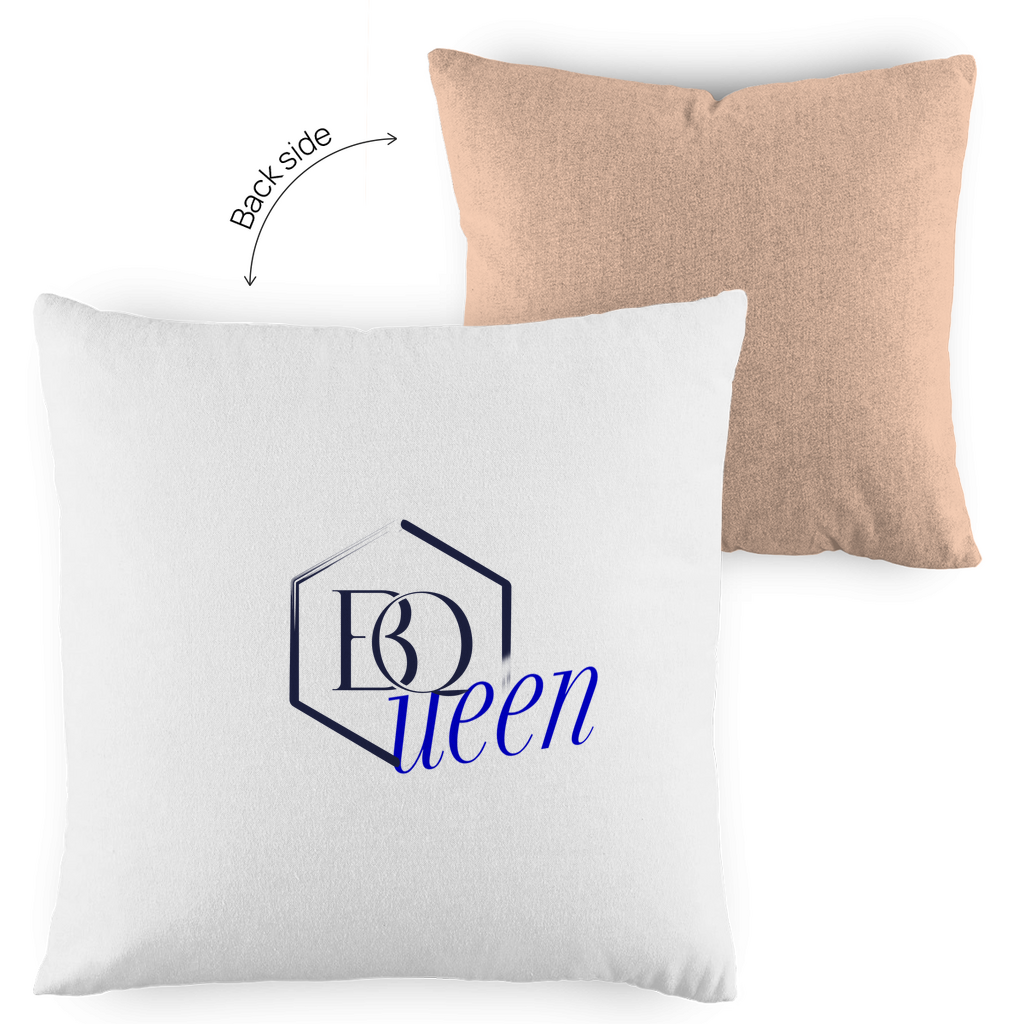 BQeen Premium Deko-Kissen – Luxus Kissenbezug im Vintage-Pastell Look