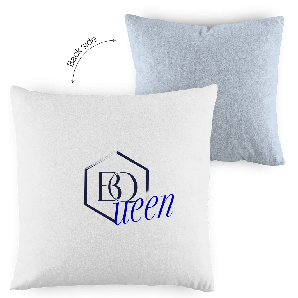 BQeen Premium Deko-Kissen – Luxus Kissenbezug im Vintage-Pastell Look