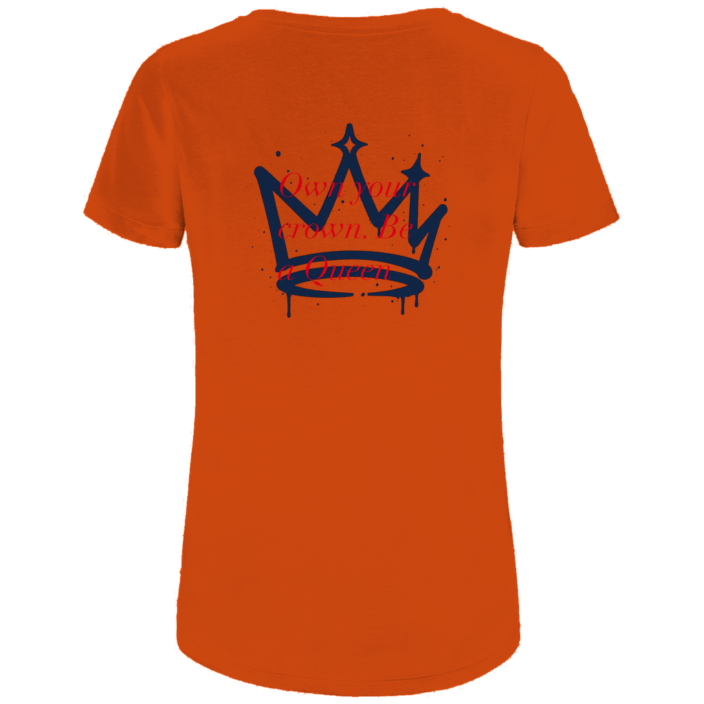 BQeen Damen Premium Bio T-Shirt – Femininer Medium Fit